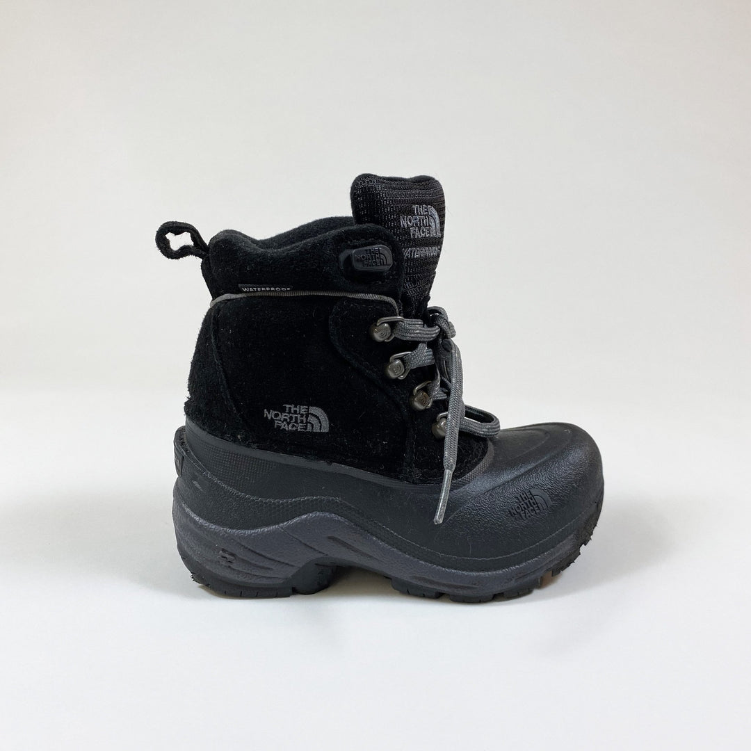 The North Face black winter boots 28