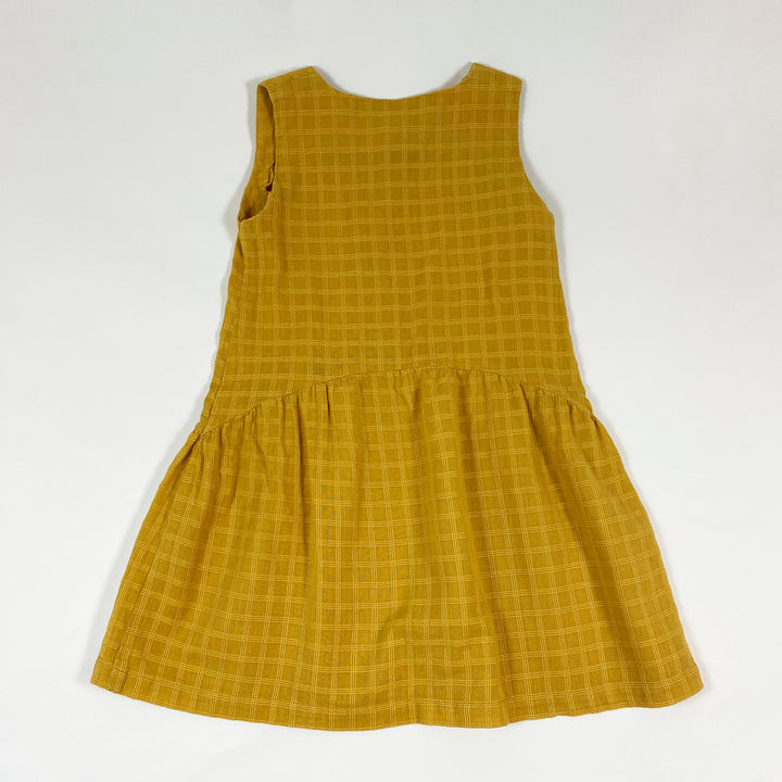 Serendipity gold yellow sleeveless dress 104/4Y 3