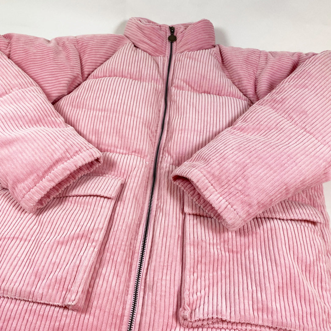 Stella McCartney pink cord puffer jacket 14+ 2