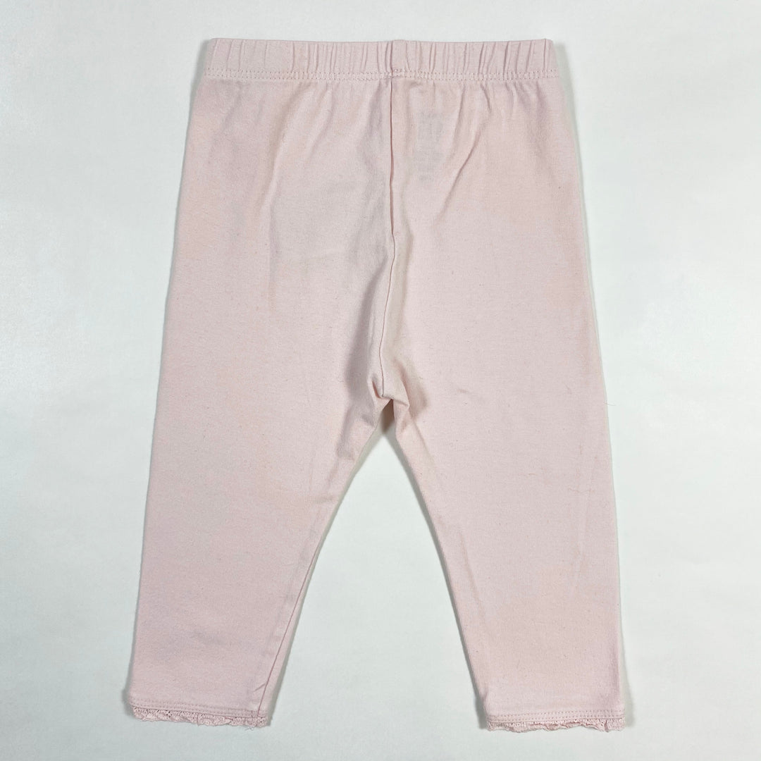 Gap baby pink leggings 6-12M