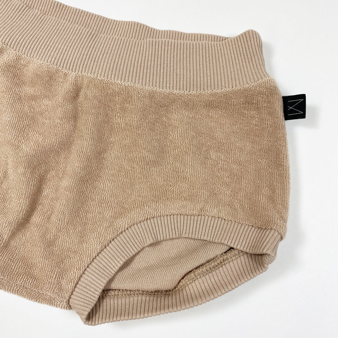 Monkind dusty rose velour bloomers 1-2Y