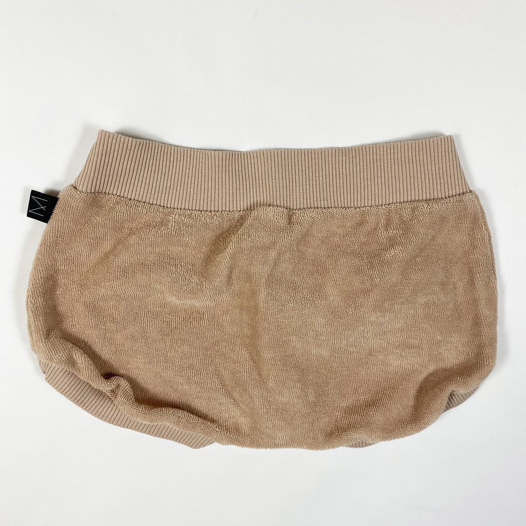 Monkind dusty rose velour bloomers 1-2Y