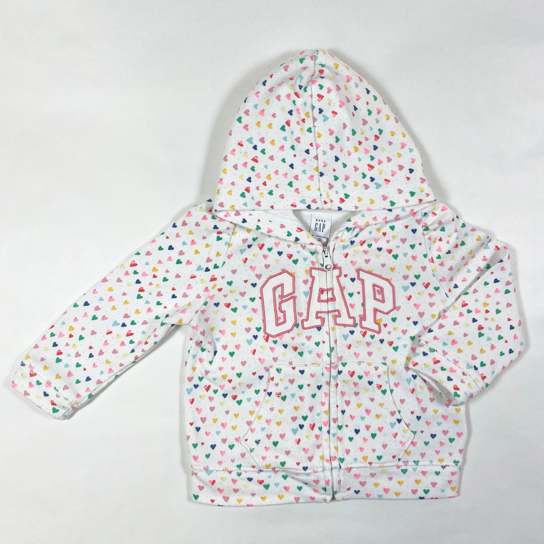 Gap Konfetti-Herzen-Kapuzenjacke 12-18M/80