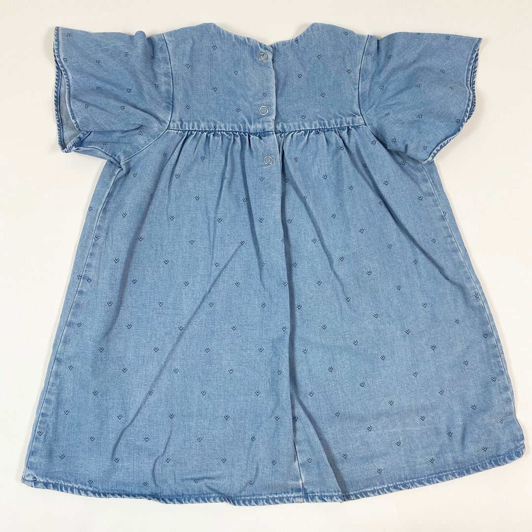 Zara denim dress 18-24M/92 2