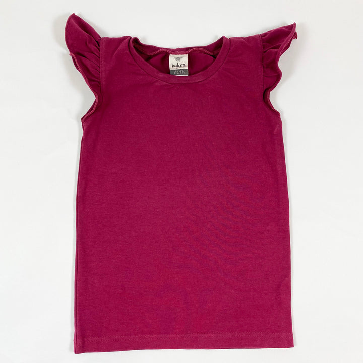 Kukka Kids berry short-sleeved Melia top 110/116 1