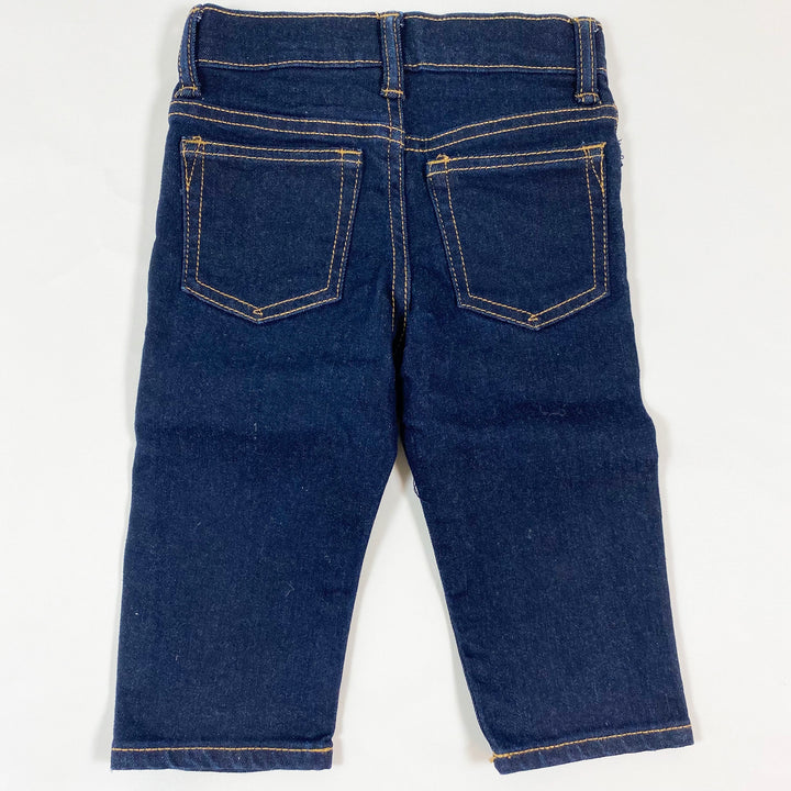 Gap dark denim straight jeans 12-18M 2