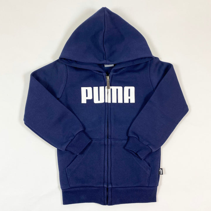 Puma navy zip hoodie 2-3Y/98 1