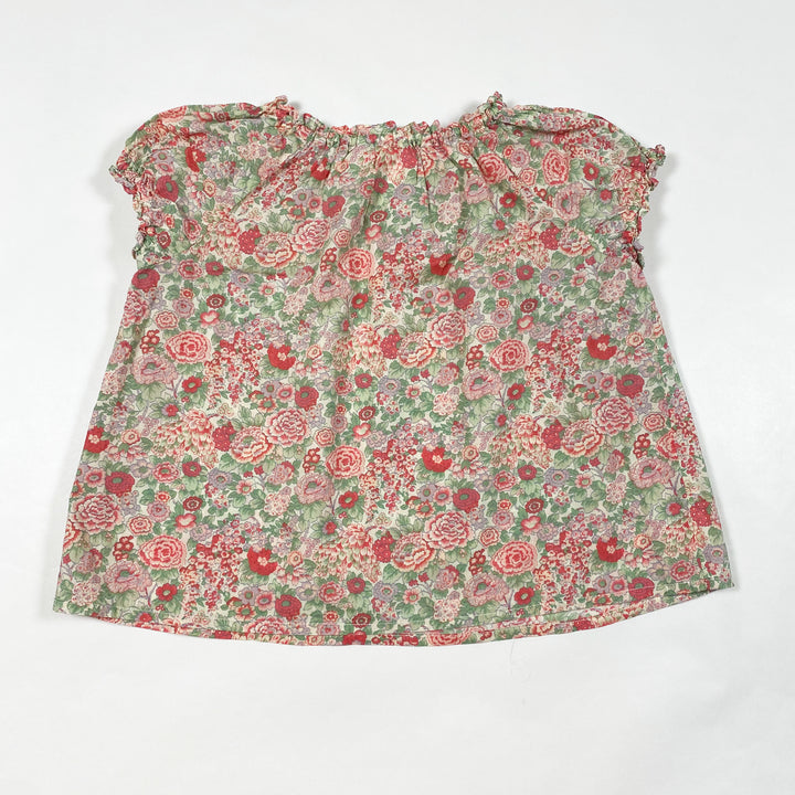 Bonpoint ecru floral blouse 2Y 2