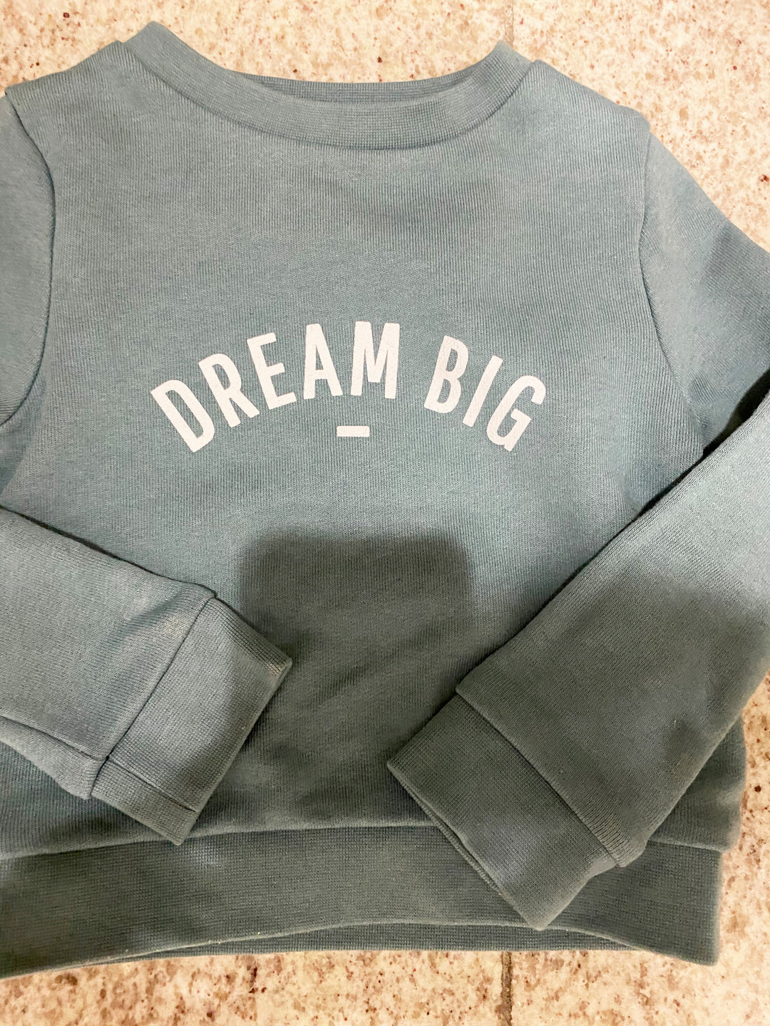 Bob & Blossom petrol dream big sweatshirt 1Y 1