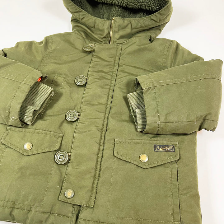 Ralph Lauren khaki hooded winter jacket 2Y 2