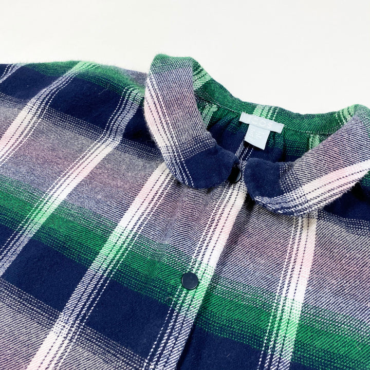 COS plaid blouse 110/116 2