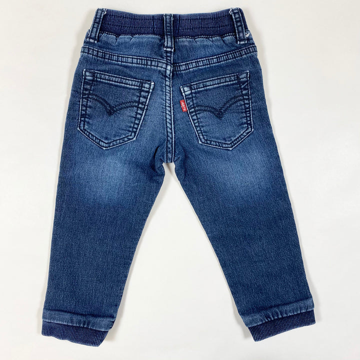 Levis blue jeans with elastic waistband 18M