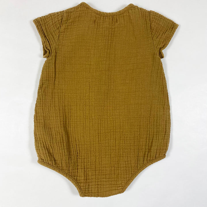 Zara caramel muslin body 9-12M/80cm 2