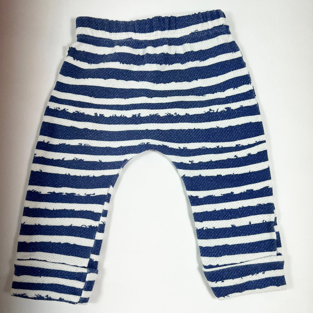 Noé & Zoë blue striped pants 12-18M 2