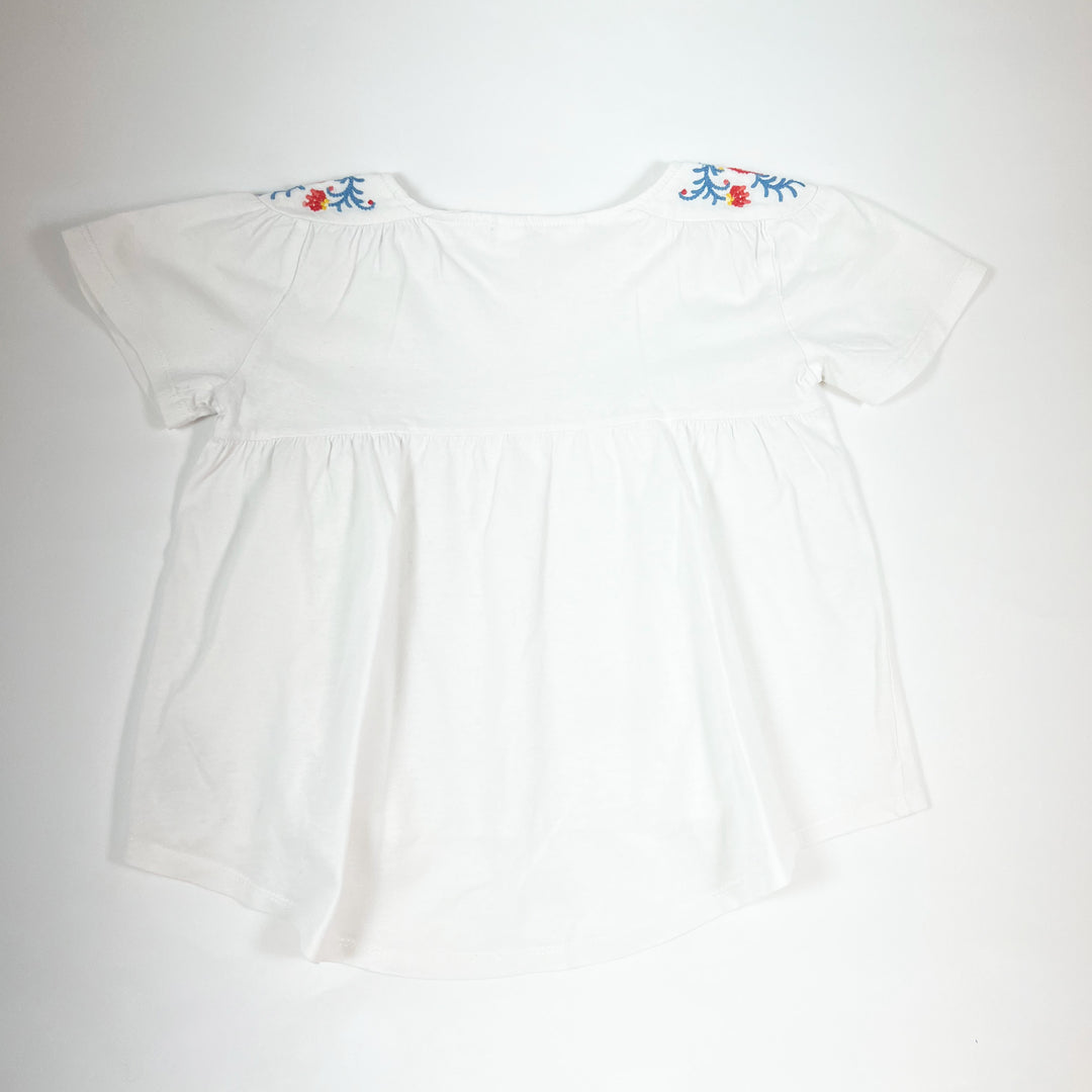 Gap white embroidered top 4-5Y 2