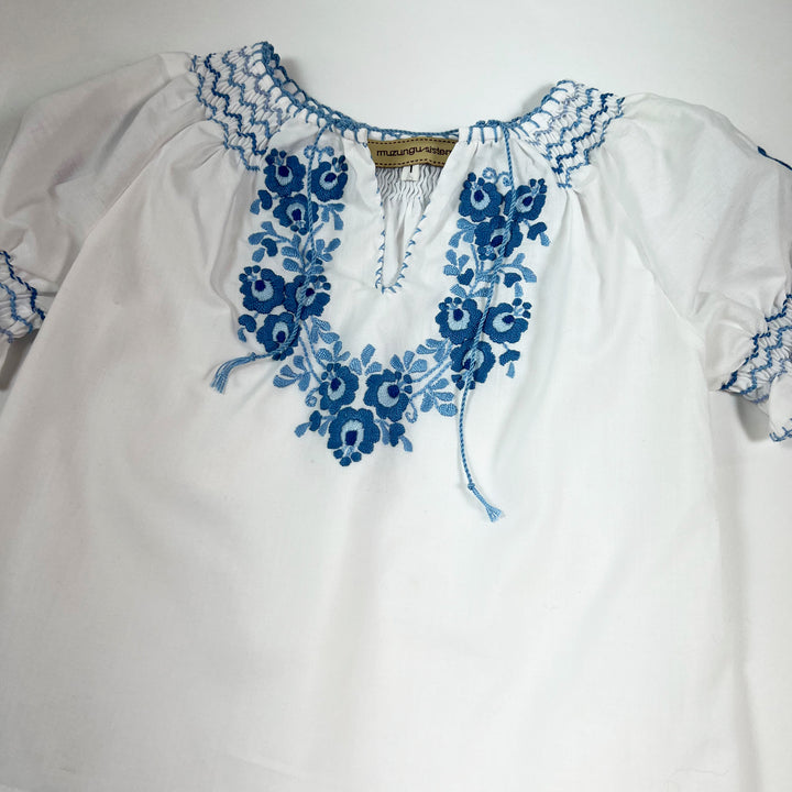Muzungu Sisters embroidered blouse 1Y 2