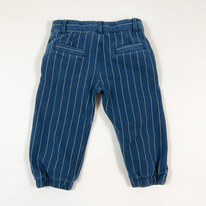 Boboli blue striped pants 12M/80 2