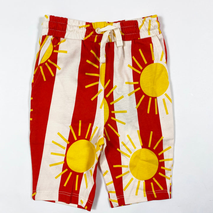 Mini Rodini red sun stripe trousers Second Season 56-62