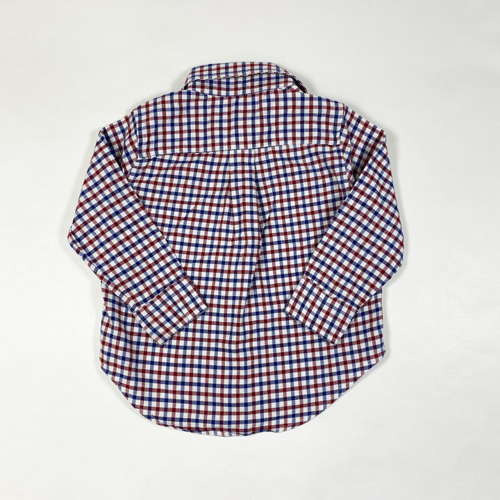 Ralph Lauren blue/red checked shirt 2/2T 2