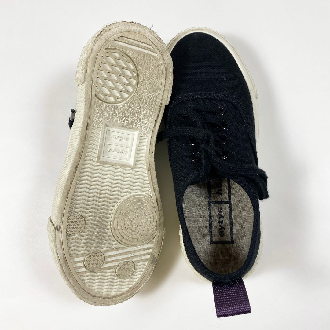 H&M x Eytys schwarze Canvas-Sneakers 29