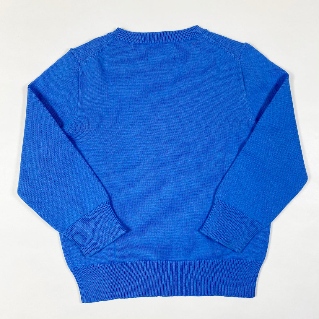 Ralph Lauren sky blue v-neck pullover 3/3T 2