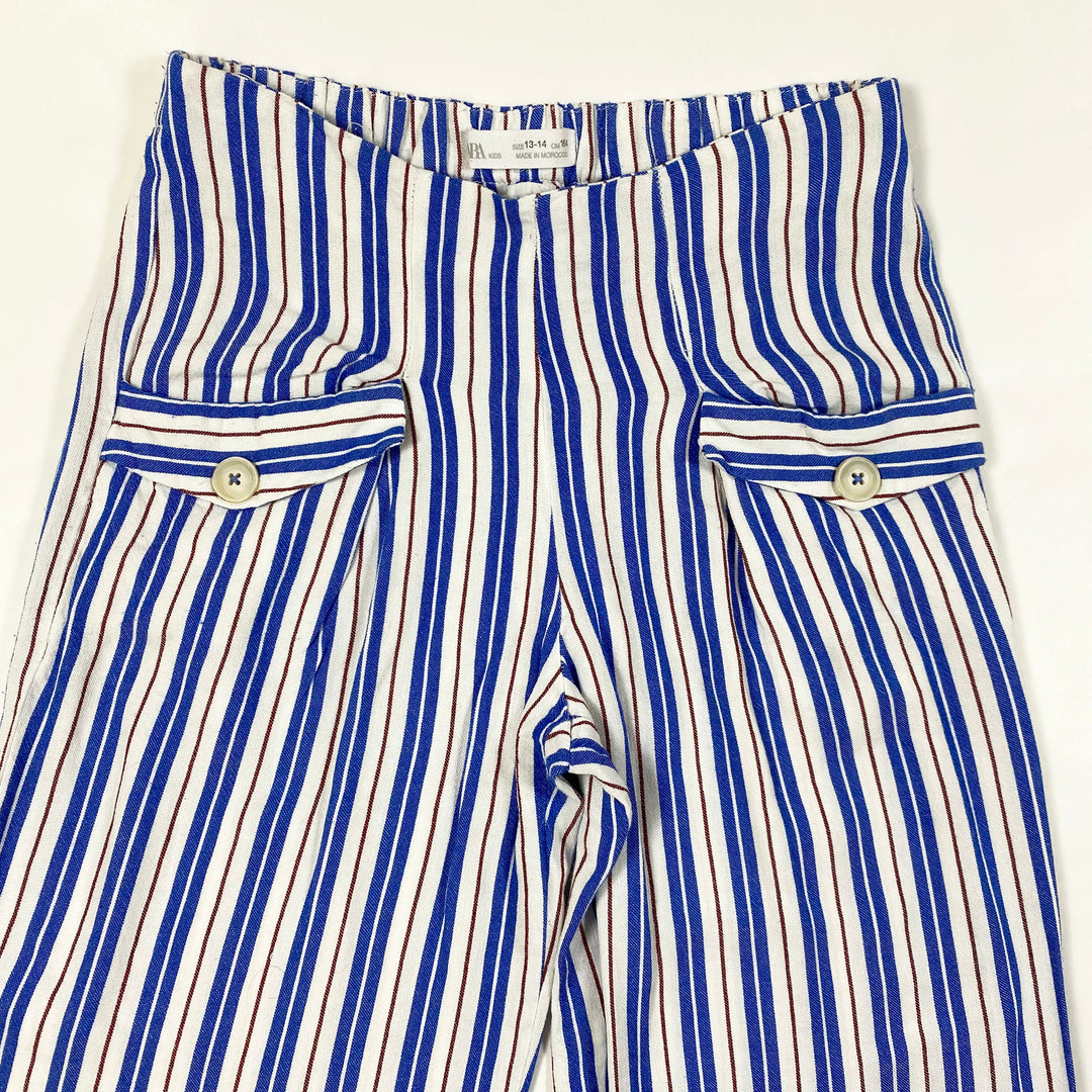 Zara long stripe trousers 13-14Y/164 2