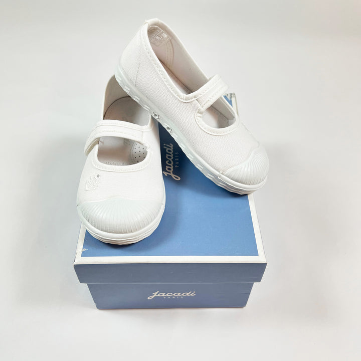 Jacadi white ballerinas 23 3