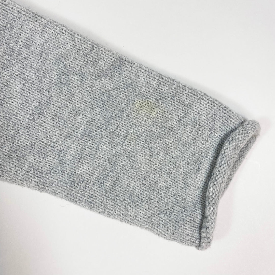 Joules grey penguin knit pullover 6-9M 2