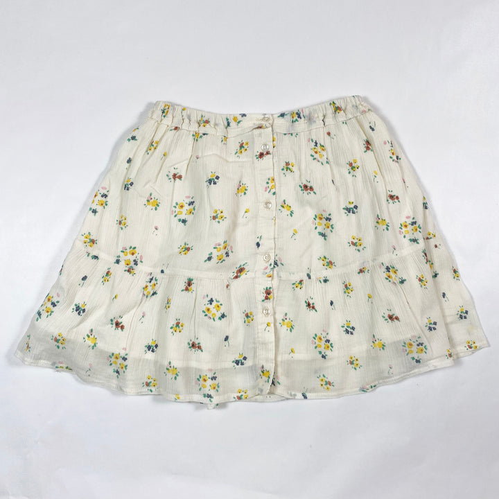 Emile et Ida off-white flower skirt 4A 1