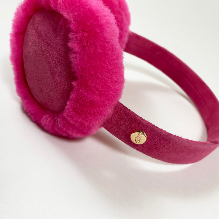 UGG pink ear muffs one size 2