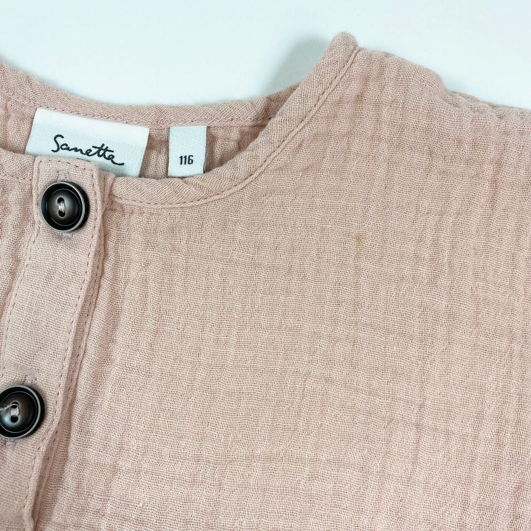 Sanetta soft pink muslin blouse 116 3