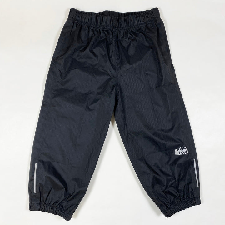 Rei black rainpants 3T 1