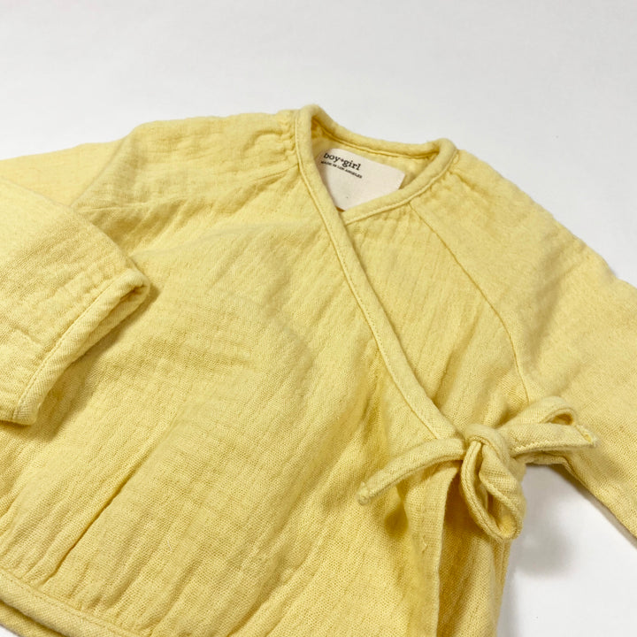 Boy + Girl yellow kimono top Second Season diff. sizes