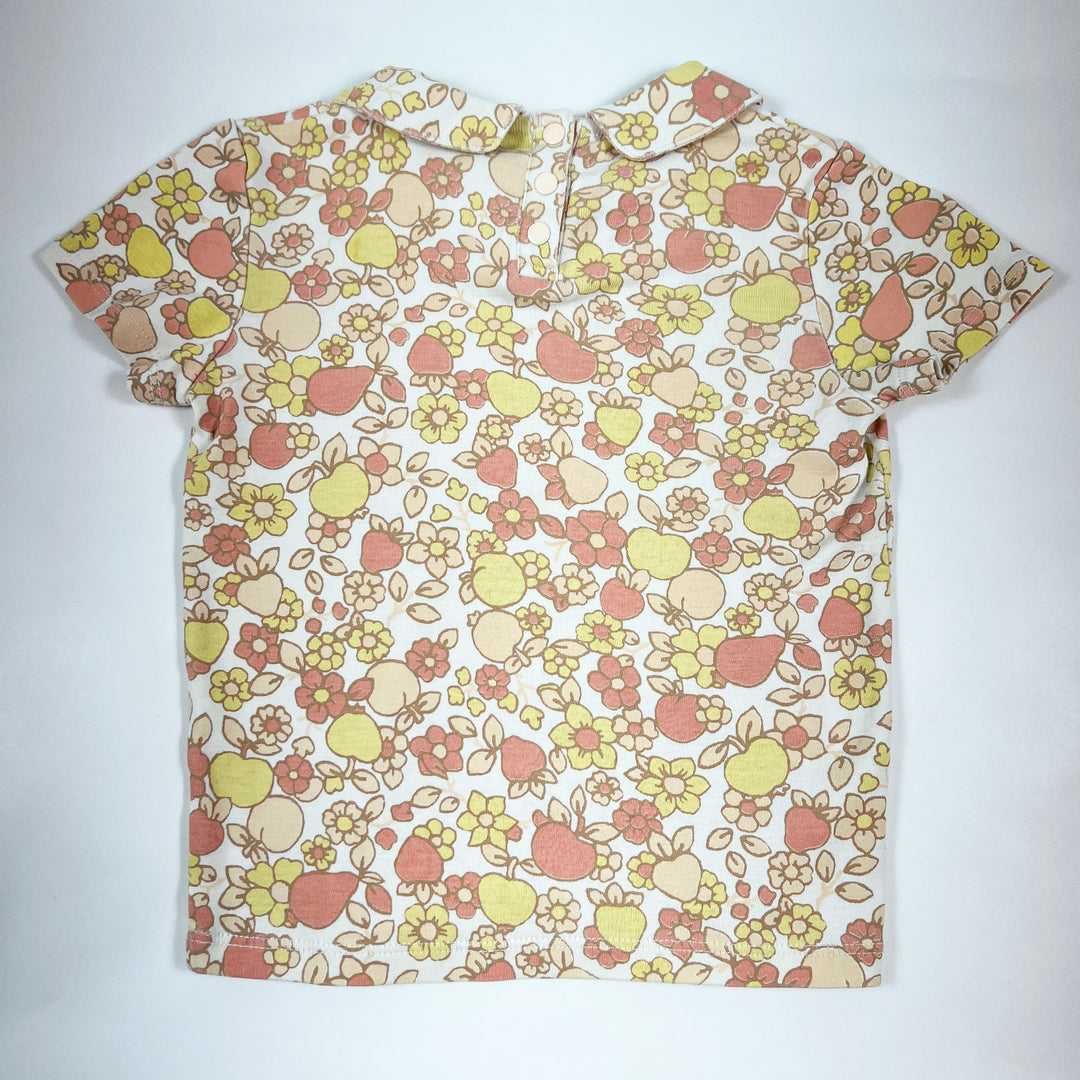 Misha & Puff peach collared t-shirt  4-5Y 2