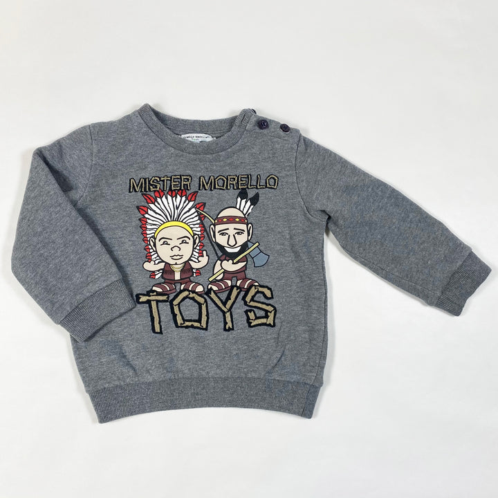 Frankie Morello grey Mister Morello sweatshirt 2A 1