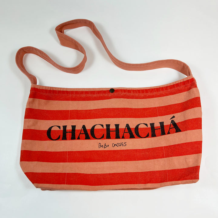 Bobo Choses red striped Chachacha bag 44x32 cm 1