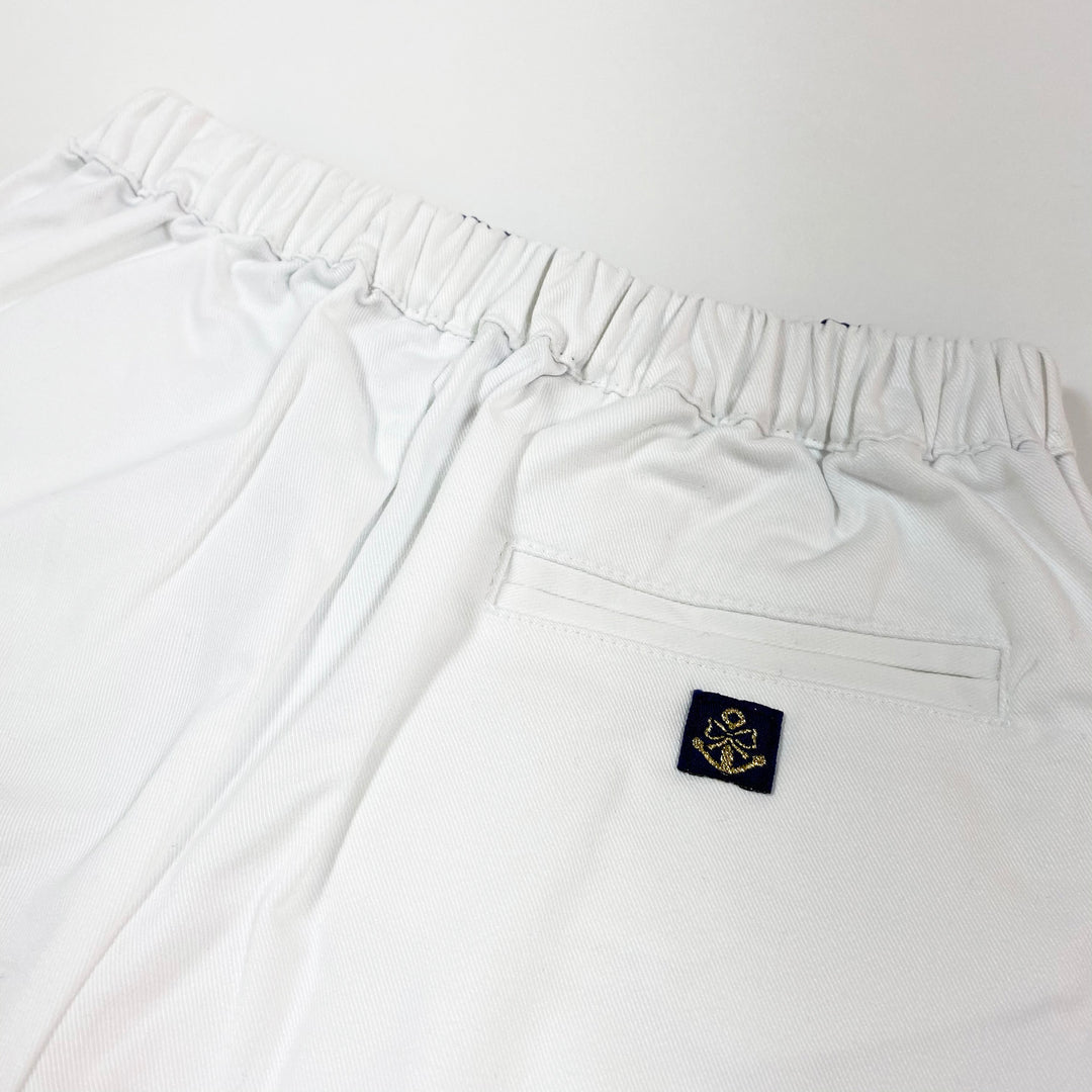 Jacadi white pleated trousers 36M/96cm