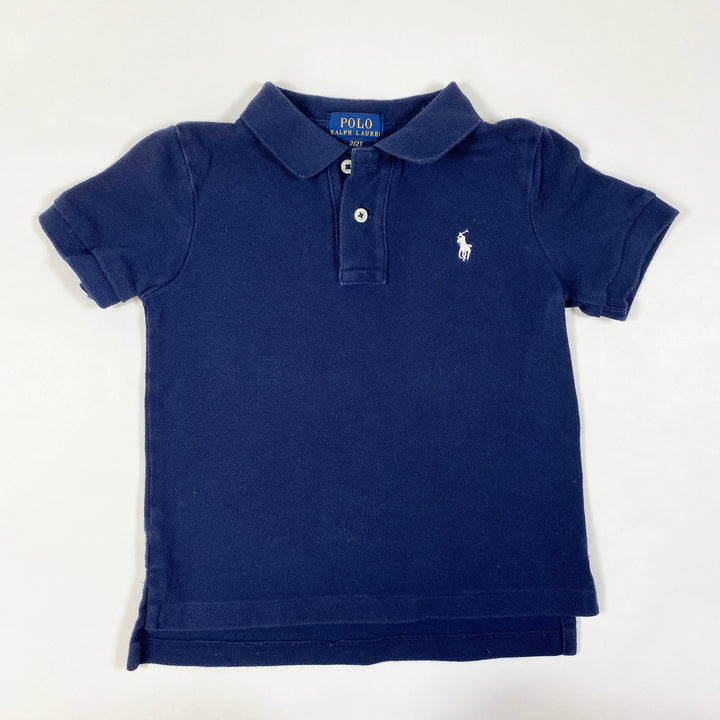 Ralph Lauren marineblaues Poloshirt 2/2T