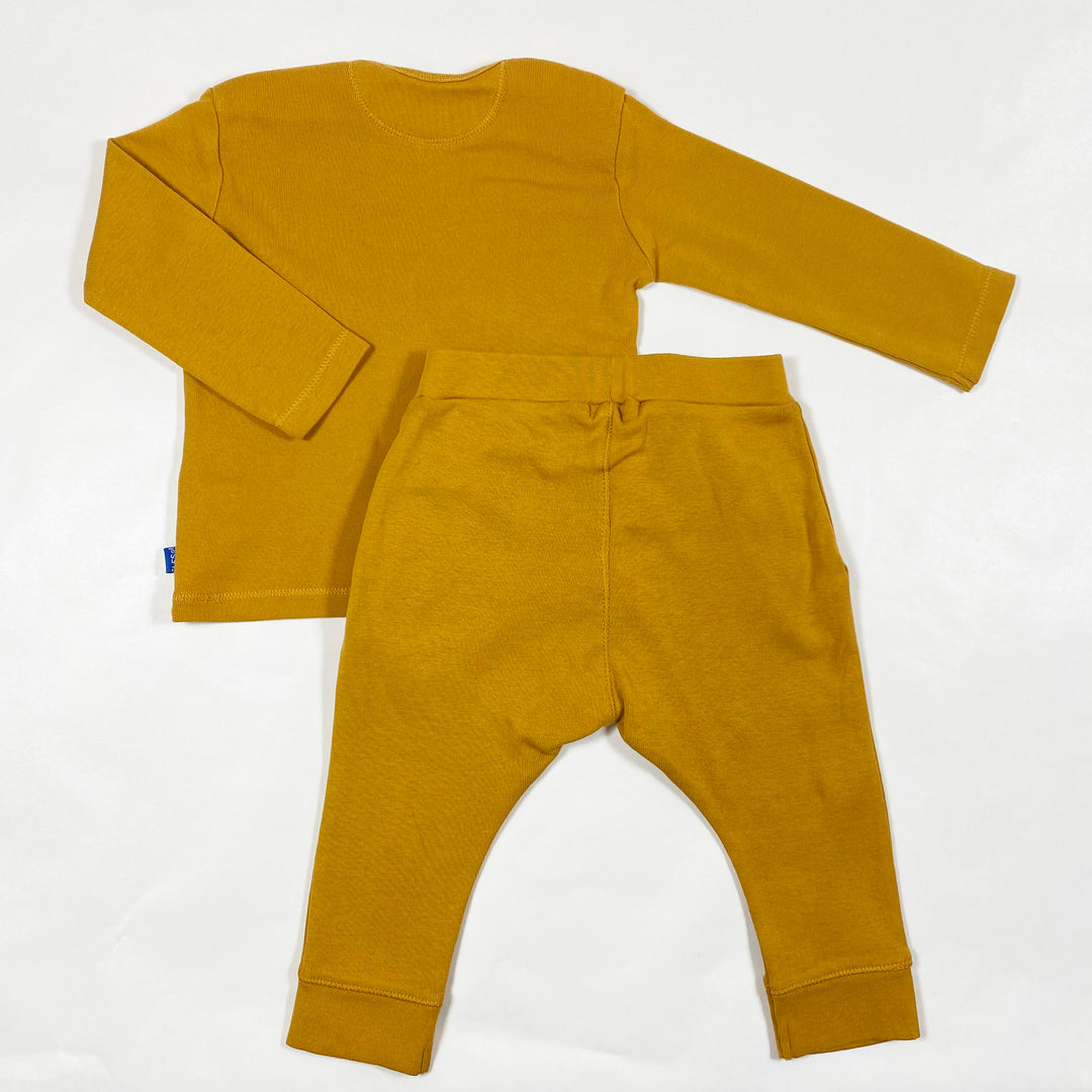 Imps and Elfs mustard t-shirt & pants set 9-12M/74 2