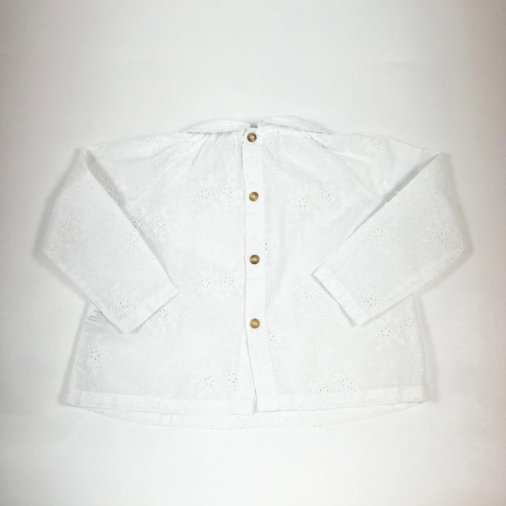 Olivier London white guipure blouse 1-2Y 3