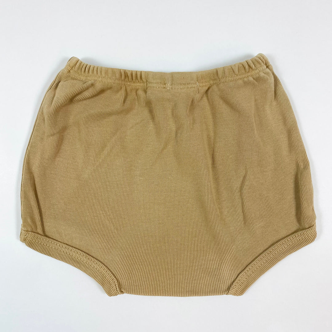 Rudy Jude faded mustard organic cotton bloomers 12-24M 2