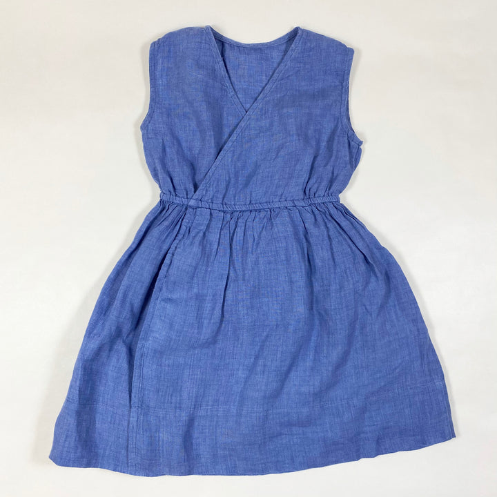 Soor Ploom blue linen dress 4/5Y 3