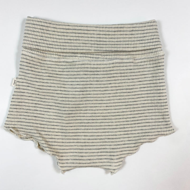 1+ In The Family striped rib Valentina bloomers 6M 2