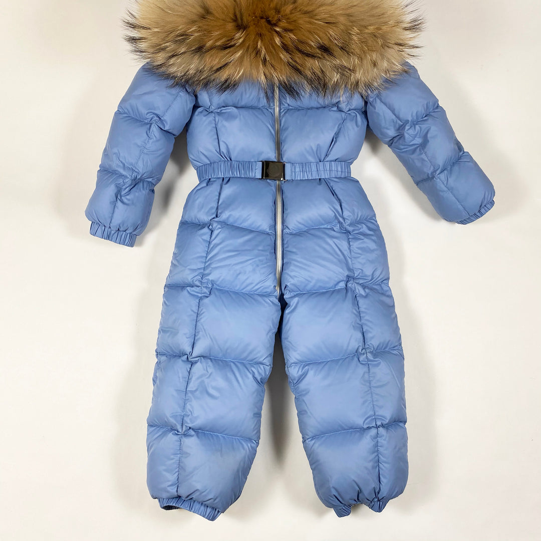 Moncler babyblauer Skianzug 2A/92