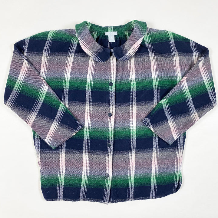 COS plaid blouse 110/116 1