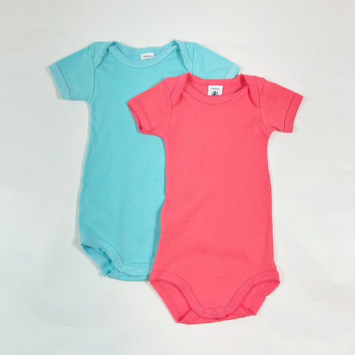 Petit Bateau set of 2x short-sleeved bodys 6M/67 2