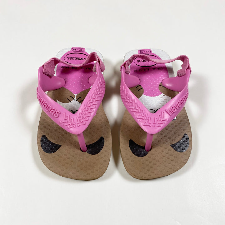 Havaianas teddy bear flip-flops 17-18 1