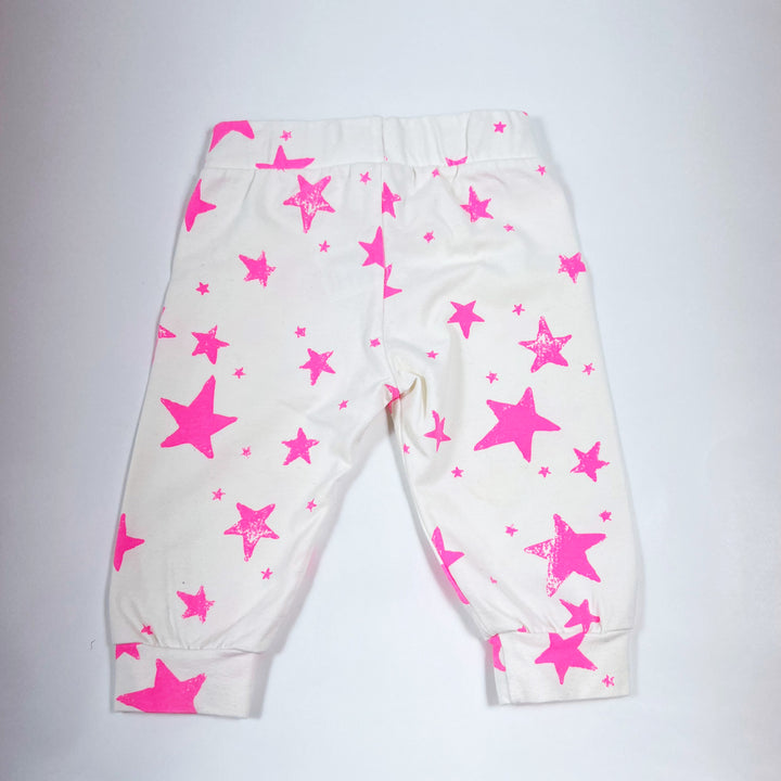 Noé & Zoë neon star pants 3-6M 2