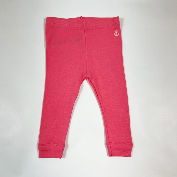 Petit Bateau pink leggings 6m/67 1
