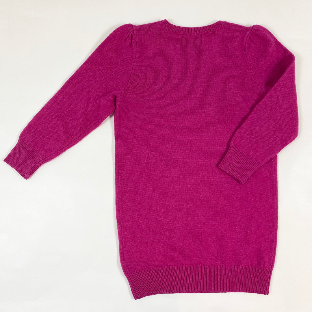 Ralph Lauren fuschia fine knit wool dress 2Y 2